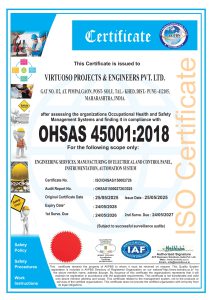 ISO VPEL OHSAS 450001 2018 May 2025
