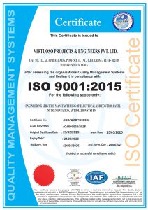 ISO VPEL QMS 9001 2015 May 2025
